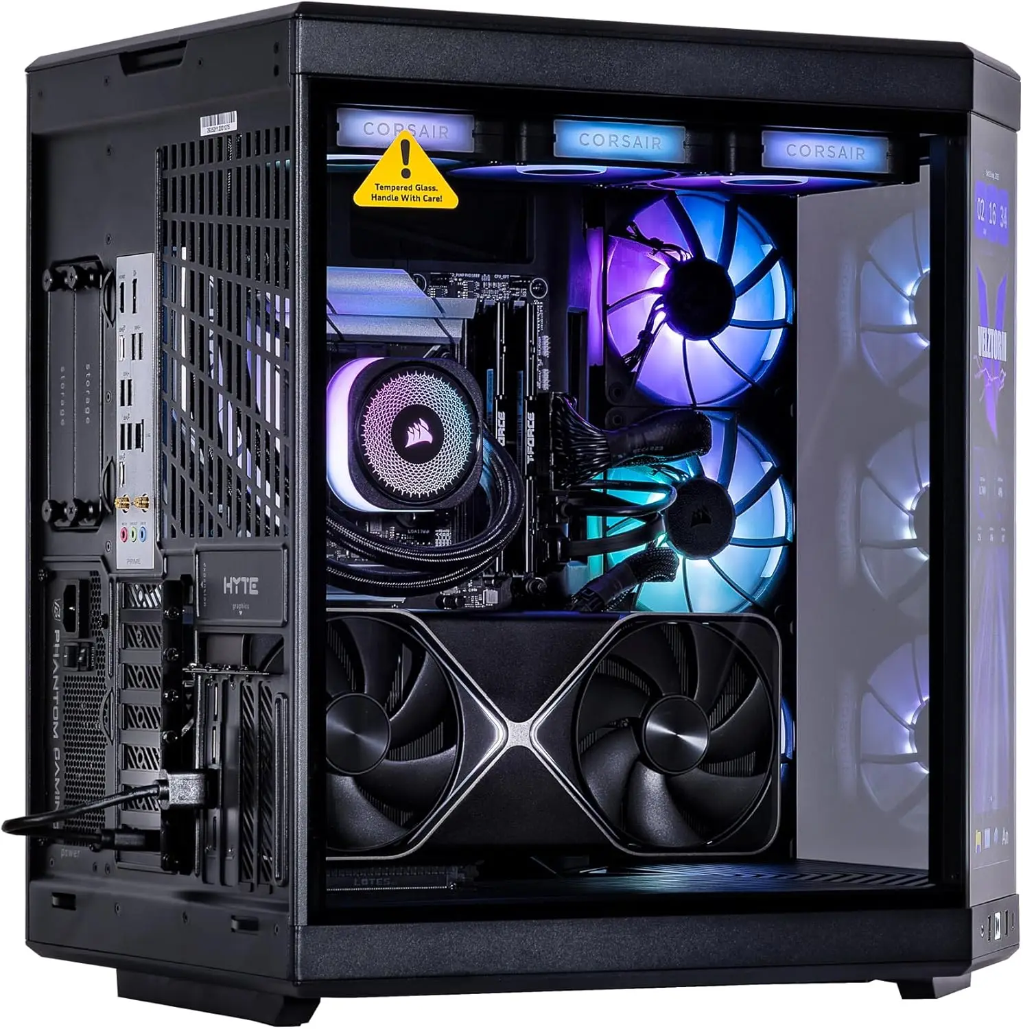 Velztorm LCD สีดำ Praetix คอมพ - Rtx 5080 16Gb บทวิจารณ์และราคา