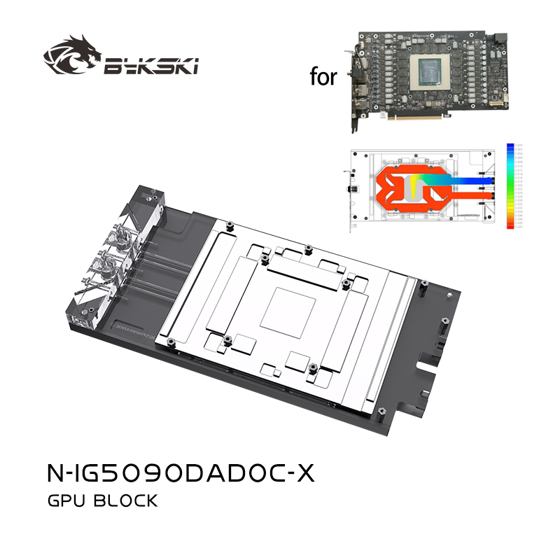 Bykski N-IG5090DADOC-X GPU Blo - Rtx 5090 32Gb บทวิจารณ์และราคา