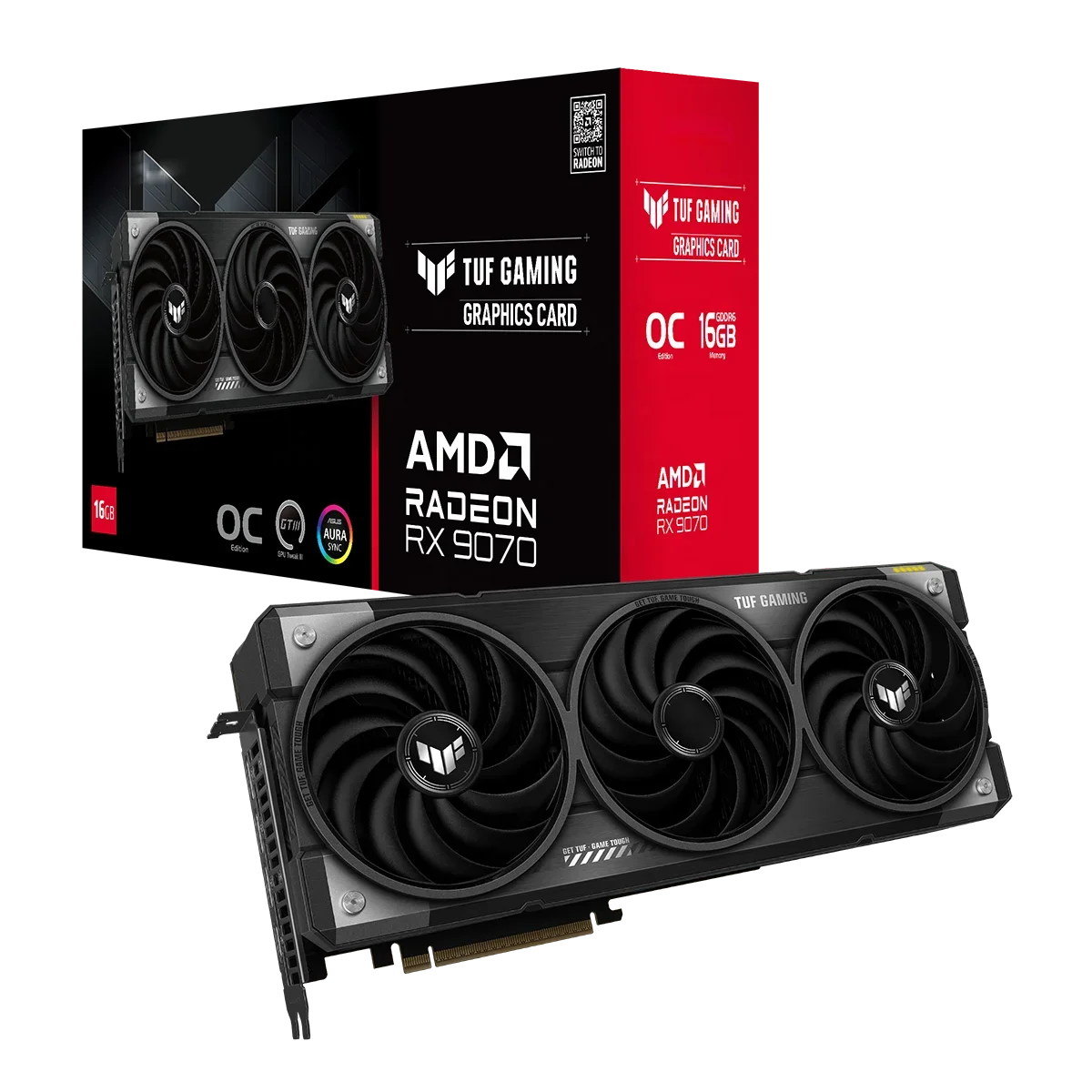 2025 TUF Gaming Radeon RX 9070 - Rx 9070 16Gb บทวิจารณ์และราคา