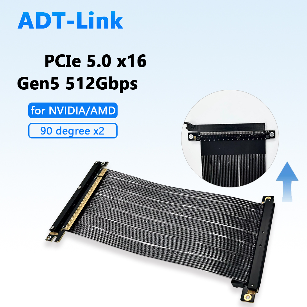 สายแปลง PCIe 5.0 x16 Gen5 สำหร - Pcie 5.0 Gpu Riser Cable บทวิจารณ์และราคา